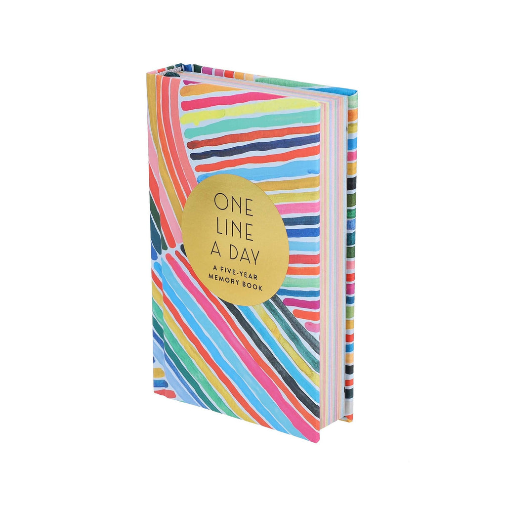 Rainbow One Line a Day - A Five-Year Memory Book (Diary or Journal)