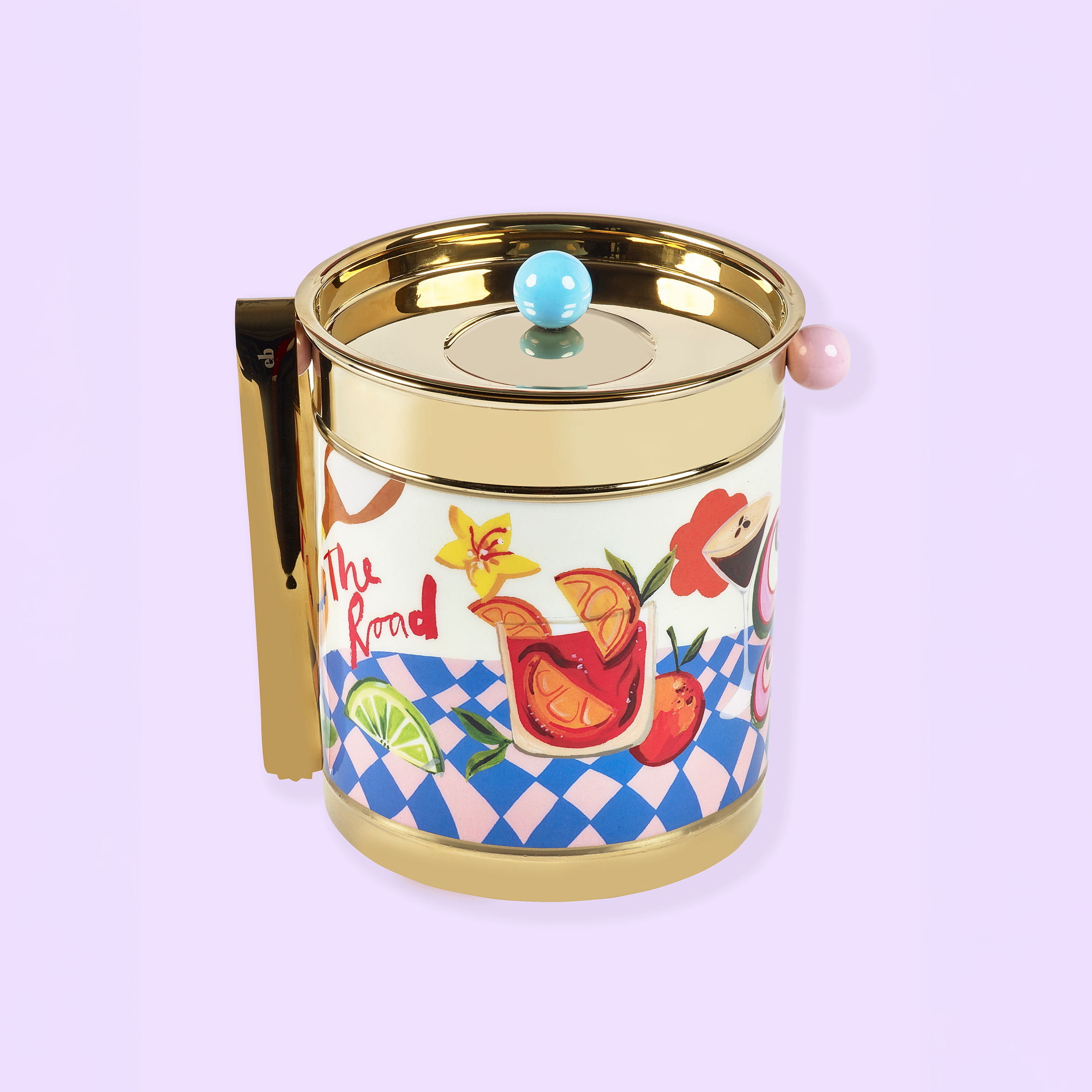 Cin Cin Ice Bucket & Tongs