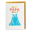 Papa Bear | Letterpress Cards | Greeting Card