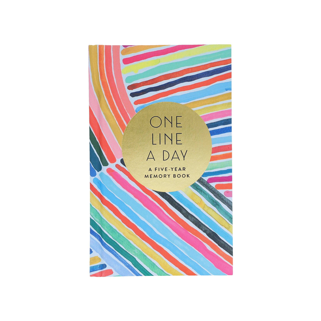 Rainbow One Line a Day - A Five-Year Memory Book (Diary or Journal)