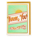 Sunshine Thank You | Letterpress Cards | Greeting Card