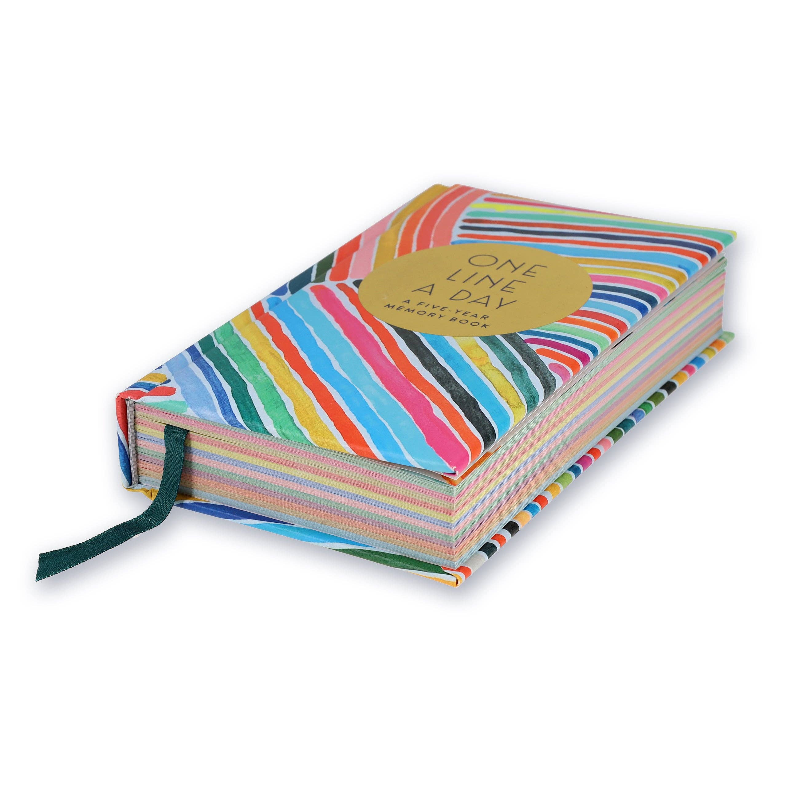 Rainbow One Line a Day - A Five-Year Memory Book (Diary or Journal)