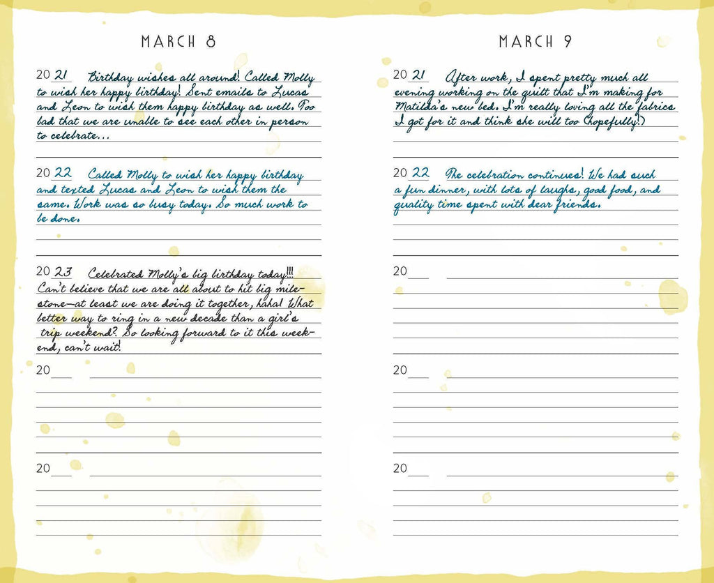 Rainbow One Line a Day - A Five-Year Memory Book (Diary or Journal)