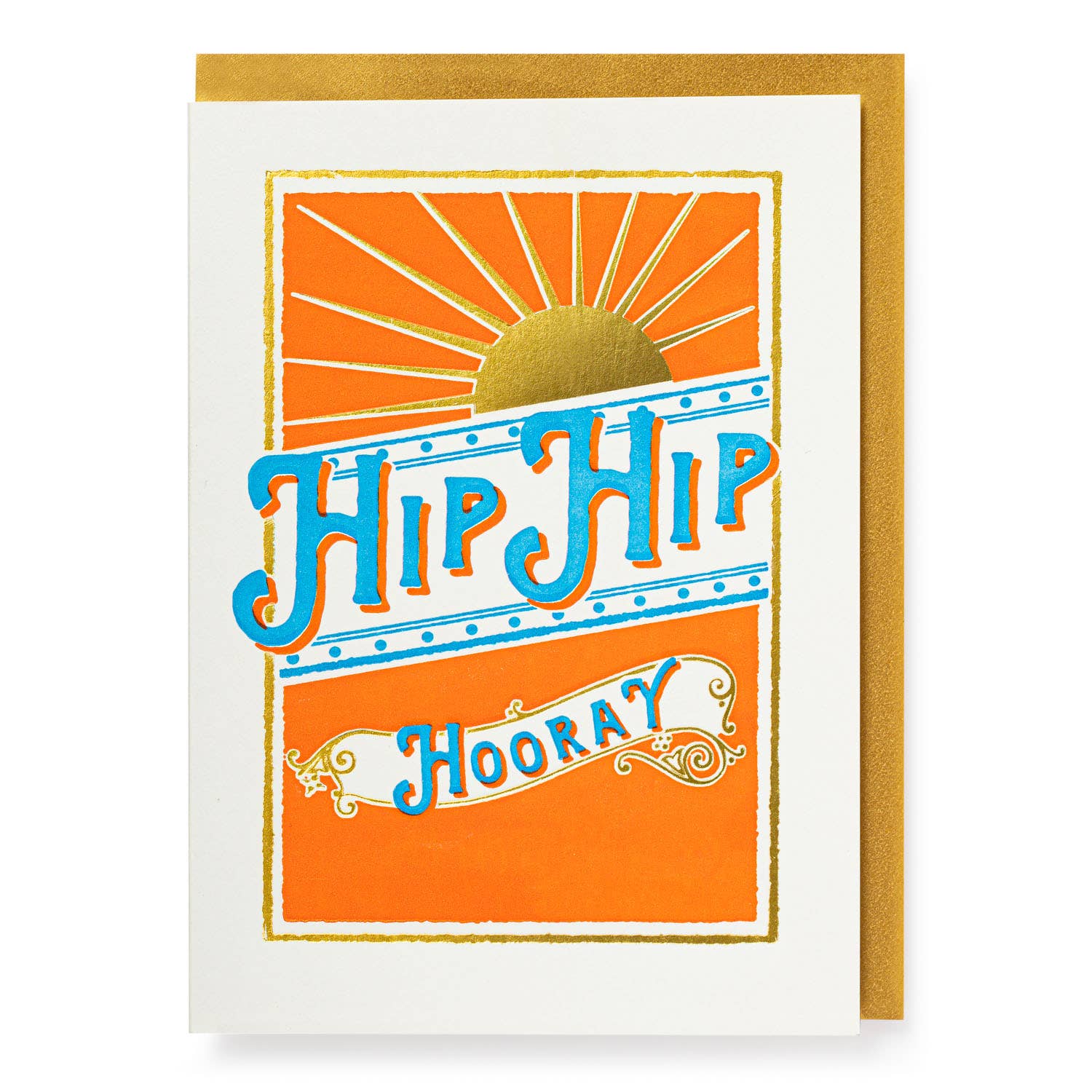 Hip Hop Hooray | Letterpress Cards | Greeting Card