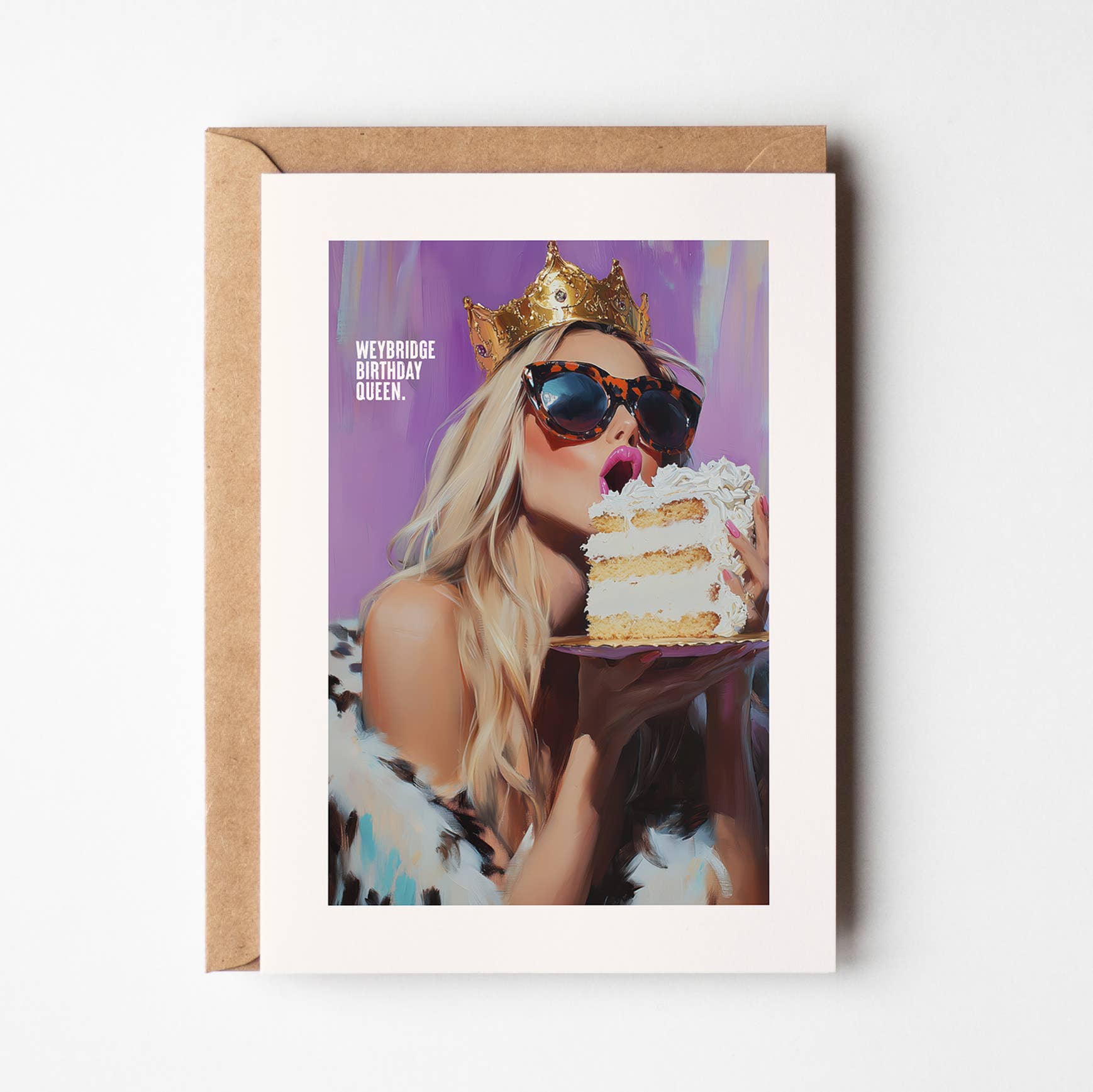 Birthday Queen - Customised Card