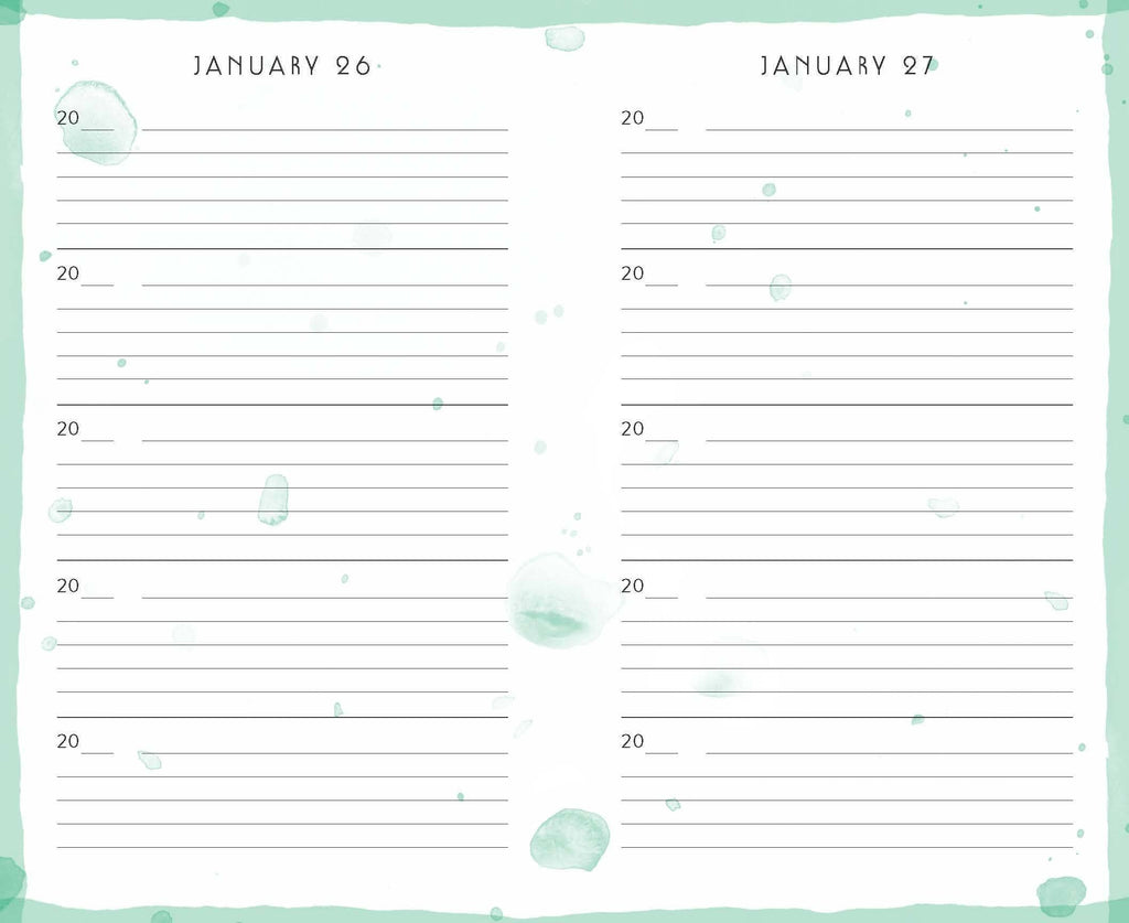 Rainbow One Line a Day - A Five-Year Memory Book (Diary or Journal)