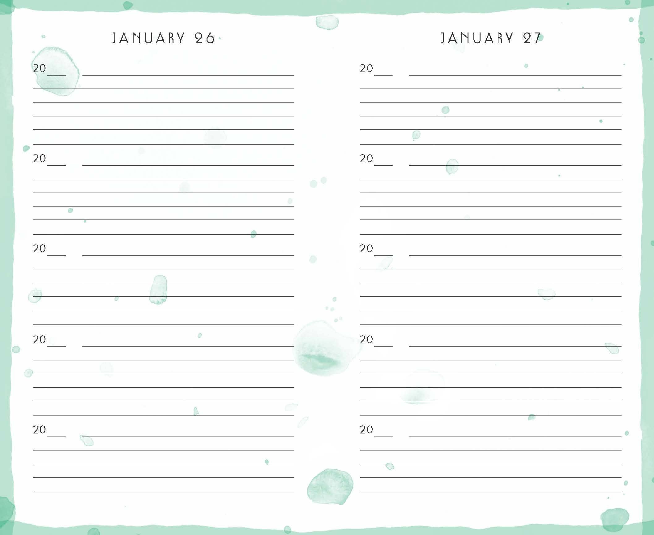 Rainbow One Line a Day - A Five-Year Memory Book (Diary or Journal)