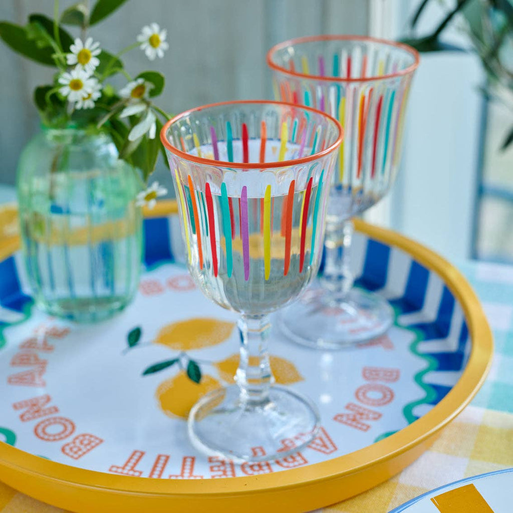 Lemon Tin Tray - 31cm | Home Decor Gifts |