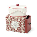 Cherie 5.5oz/155g Ceramic Dish Candle - Red - French Linen & Orris