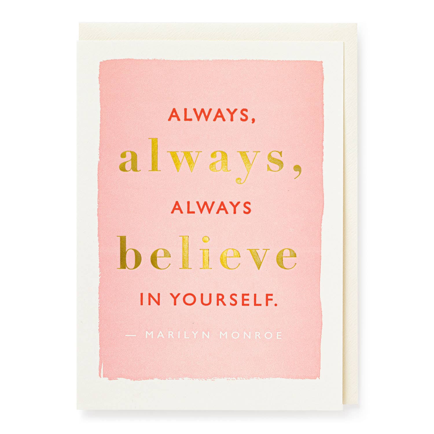 Always, Always, Always | Letterpress Cards | Greeting Card
