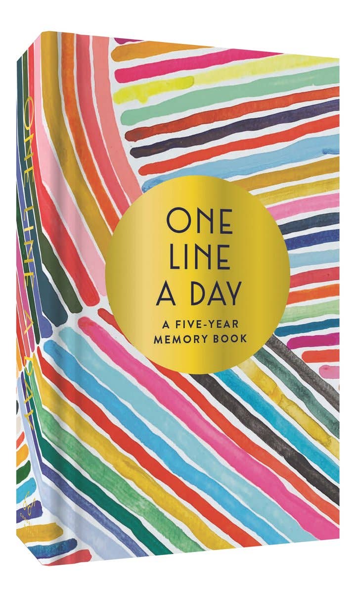 Rainbow One Line a Day - A Five-Year Memory Book (Diary or Journal)