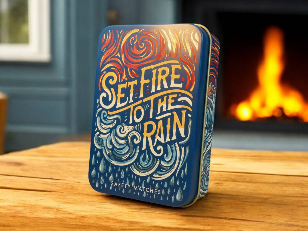 TINIT's 'Come on Baby, Light my Fire' Match Tin