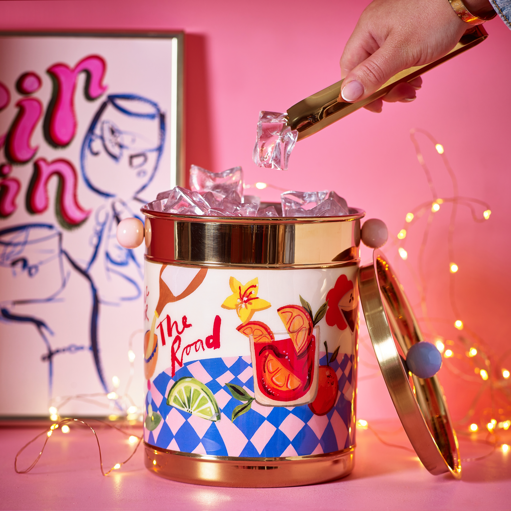 Cin Cin Ice Bucket & Tongs