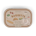 Paddywax Bistro French Baguette Tin Candle - Rosemary Thyme