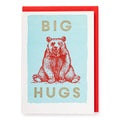 Big Hugs | Letterpress Cards | Greeting Card