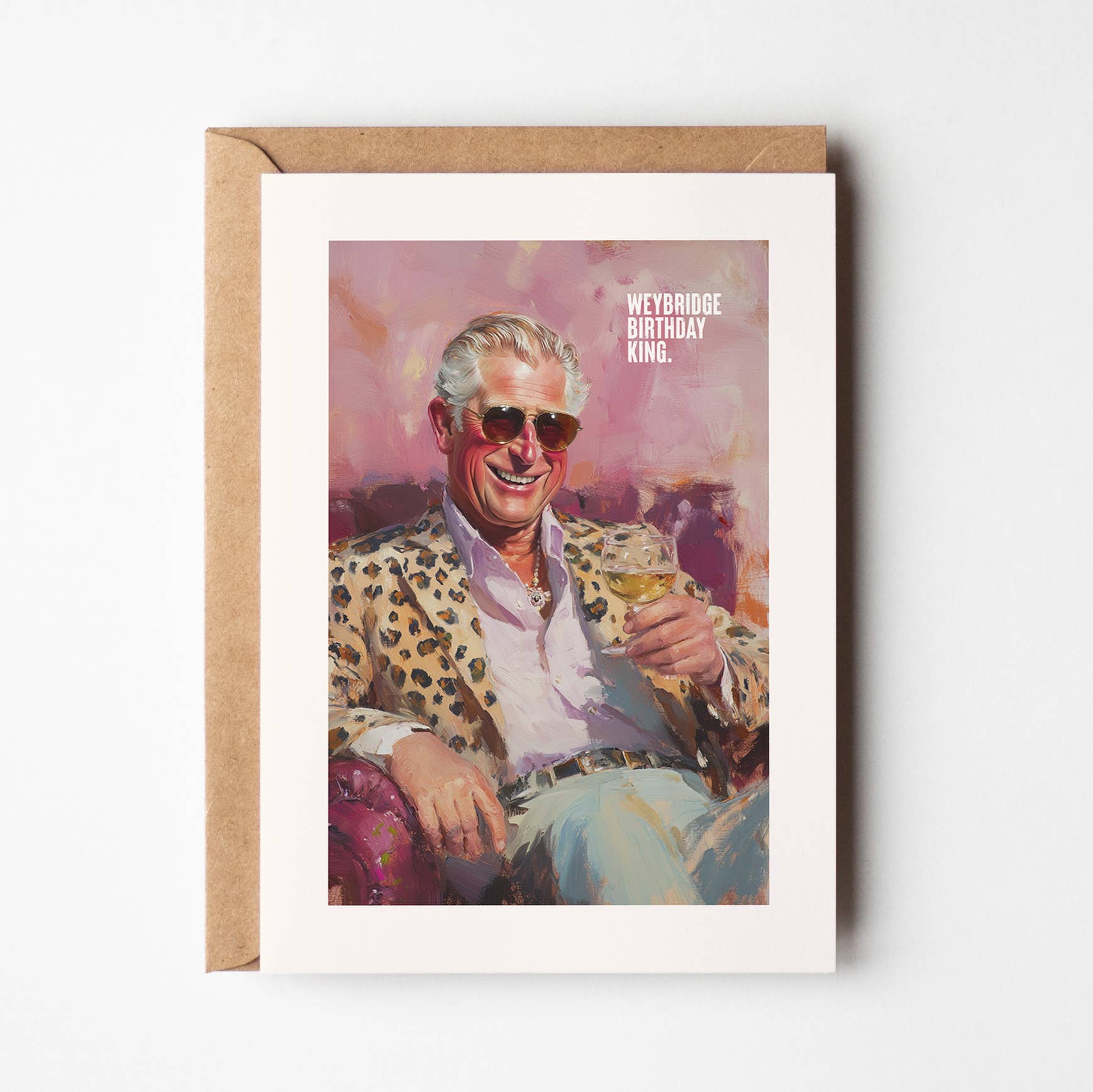 Birthday King - Customised Card